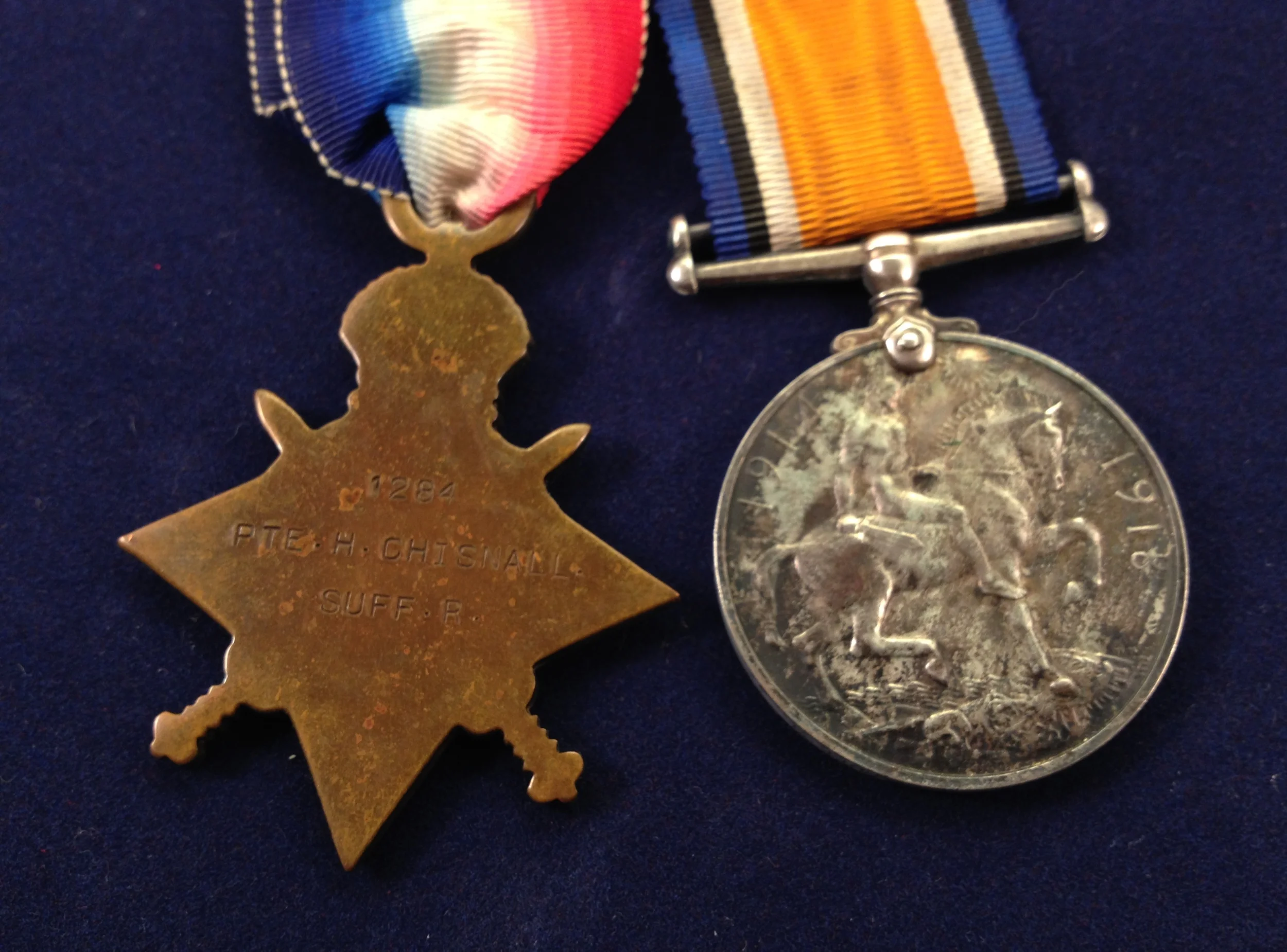 Herbert Chisnall's medals