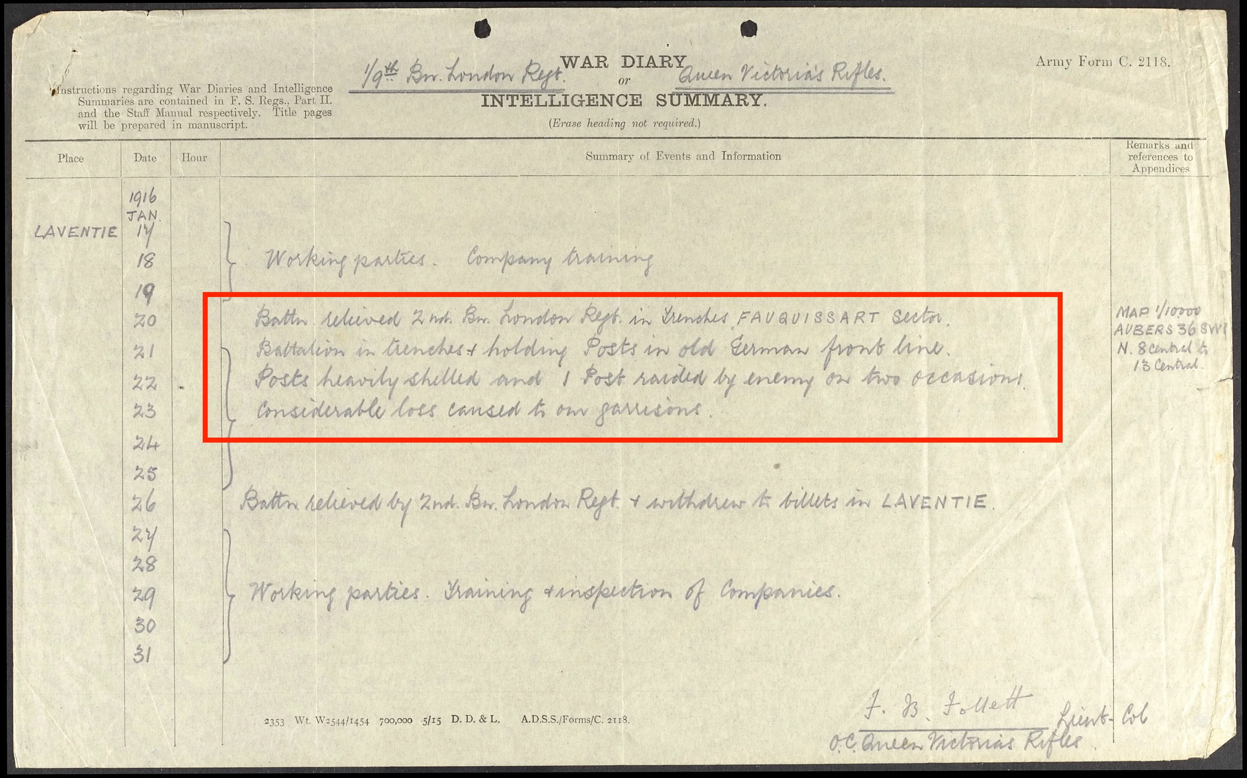 This is the Jan 1917 page although it shows 1916 at the top of the date column.