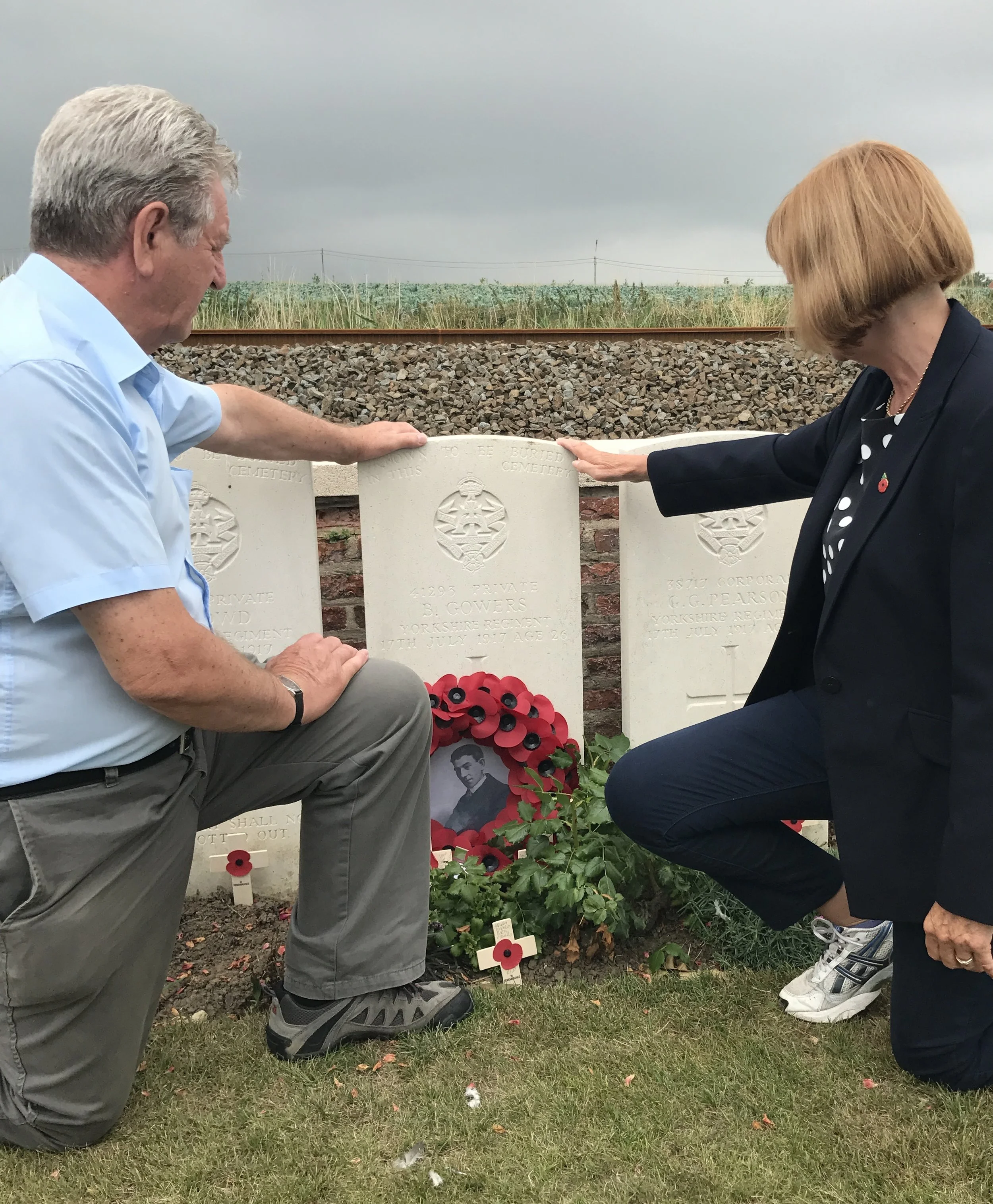Remembering Bertie Gowers exactly 100 years on.