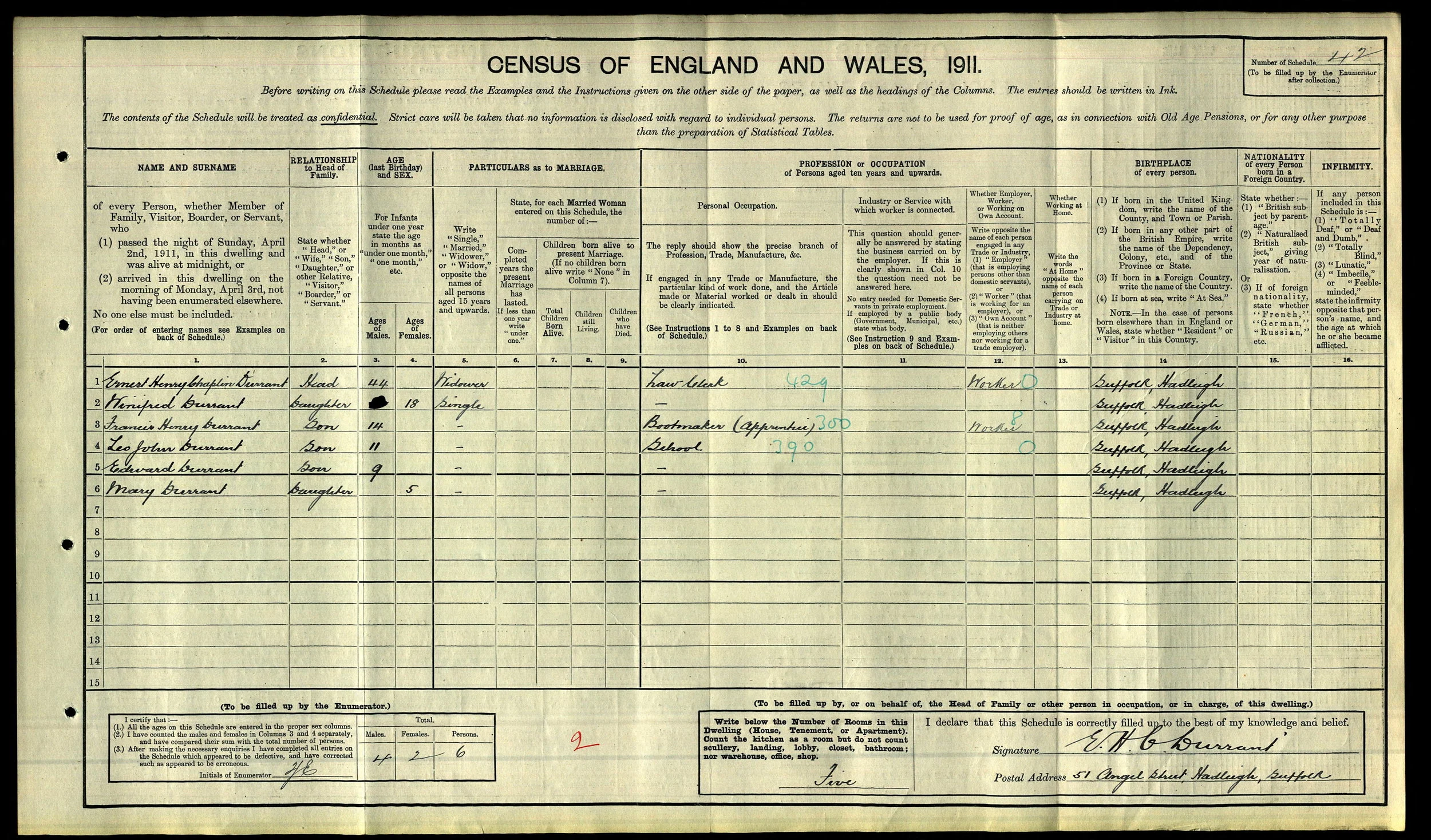 1911 Census