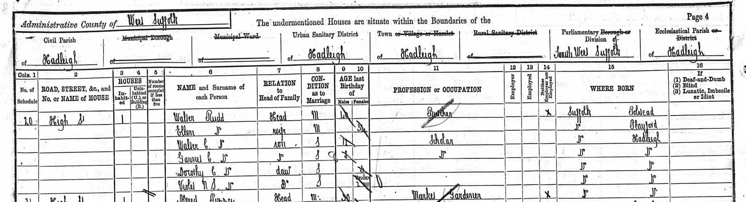 1891 Census