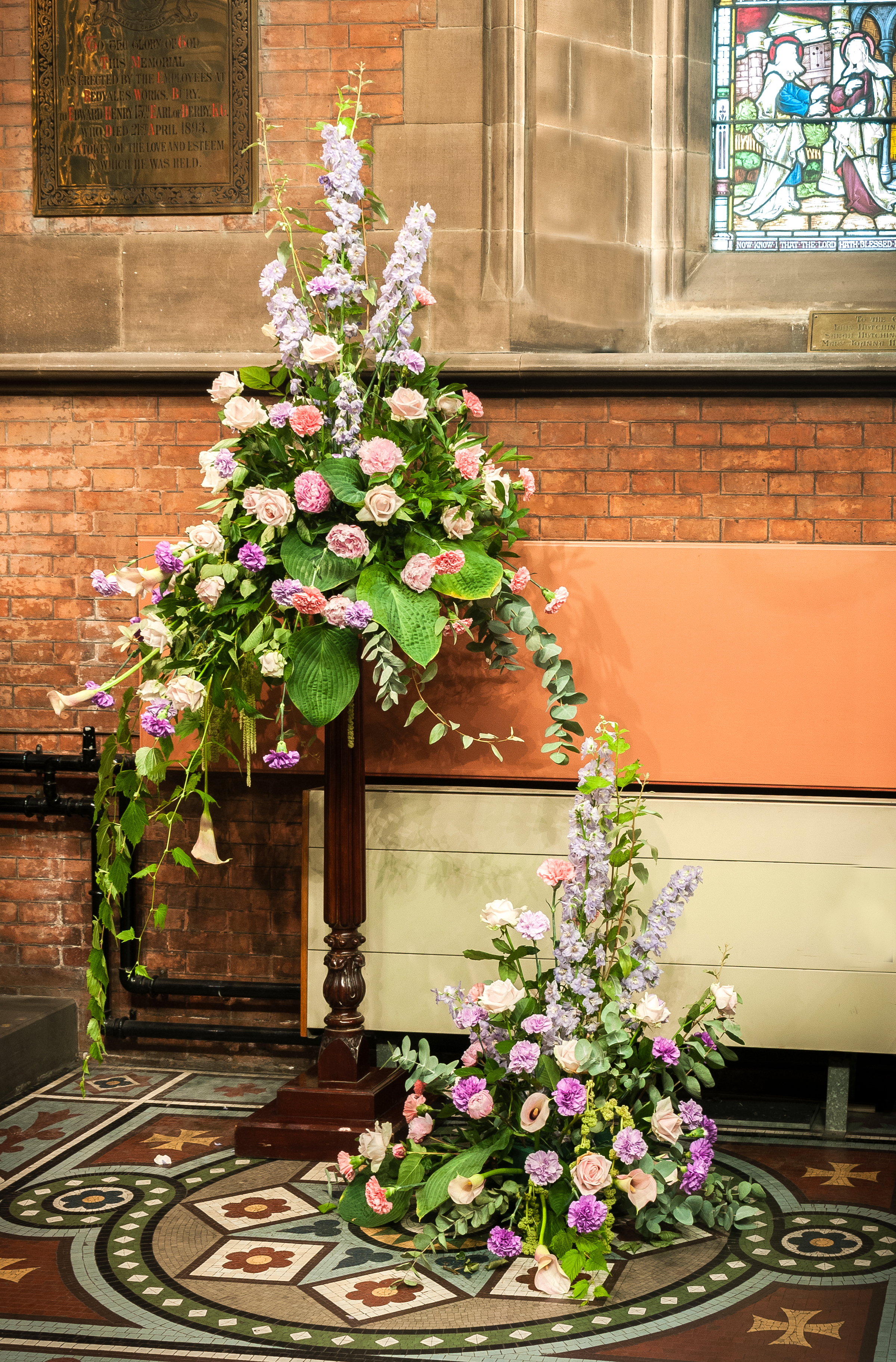 Flower Arranging Bury Parish Church