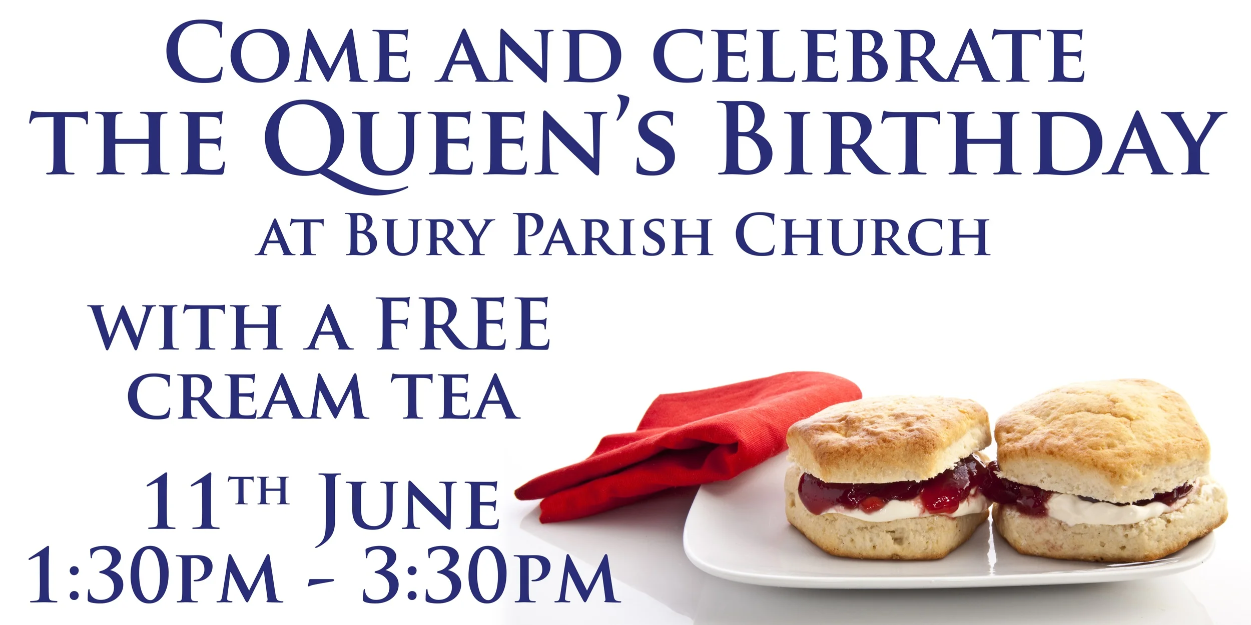 Free Cream Tea to Celebrate Queen Elizabeth's Birthday