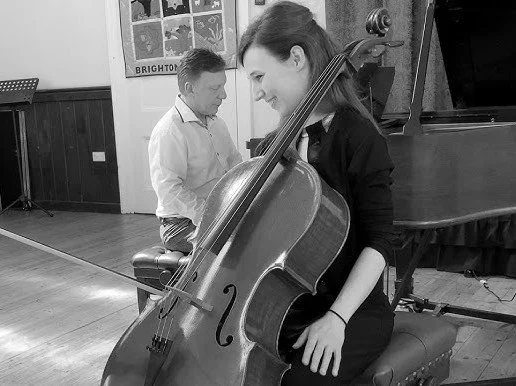 Hannah Lewis (cello) and Neil Crossland (piano)