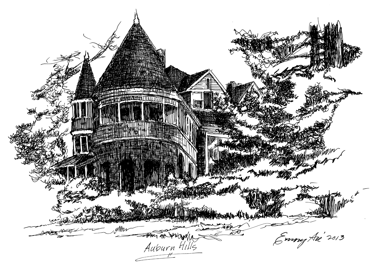 Auburn Hills mansion
