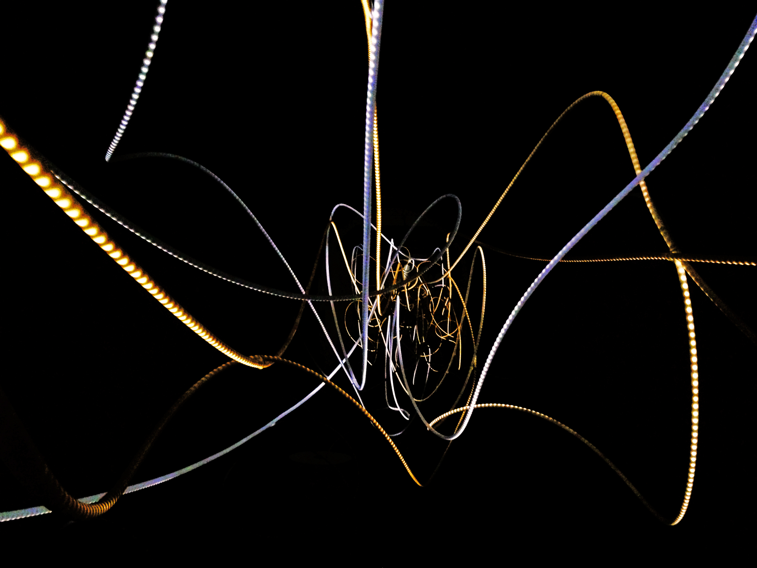 Escultura de luz. Madrid