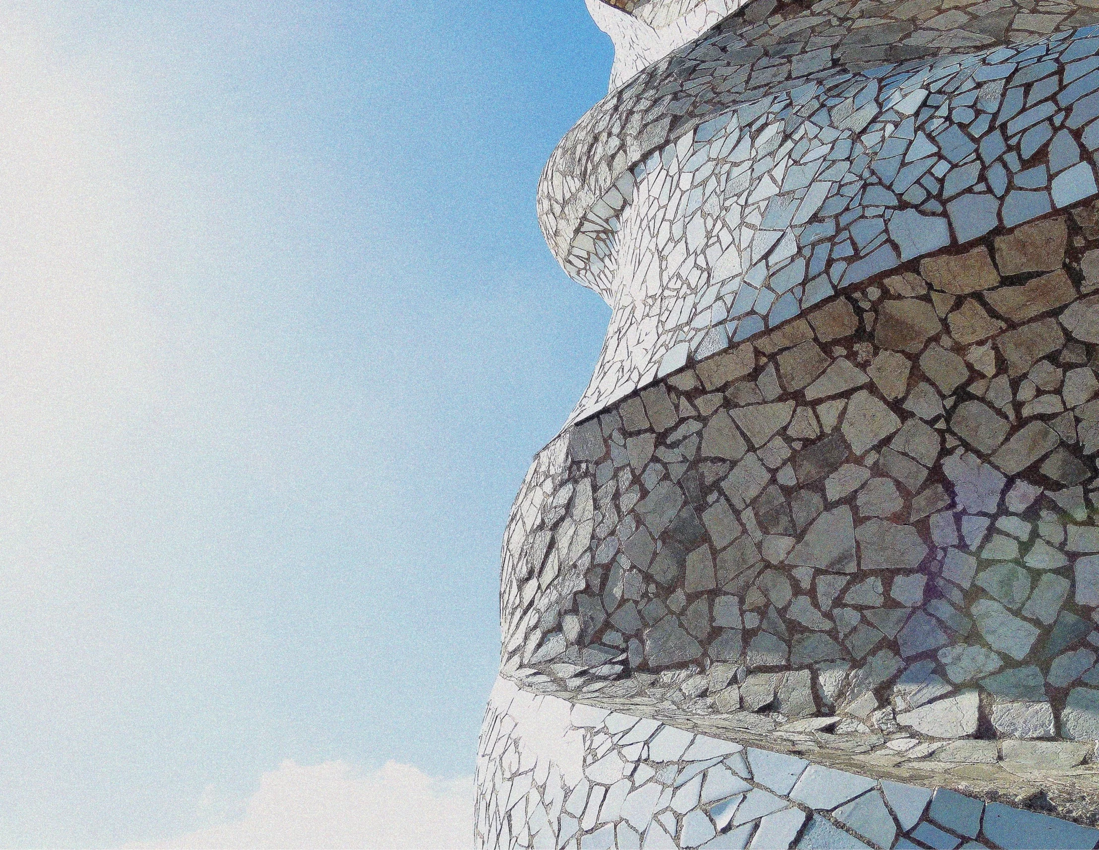 Chimenea Casa Milá. Barcelona / Arquitecto Antoni Gaudí