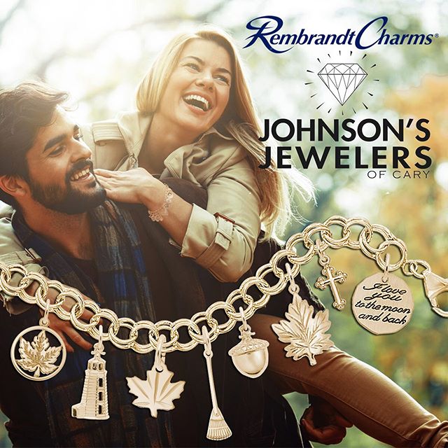 We are loving the @rembrandtcharms options this fall. These would be a great addition to your bracelet, especially if you got engaged in the fall! A small momento to help you remember a big memory!