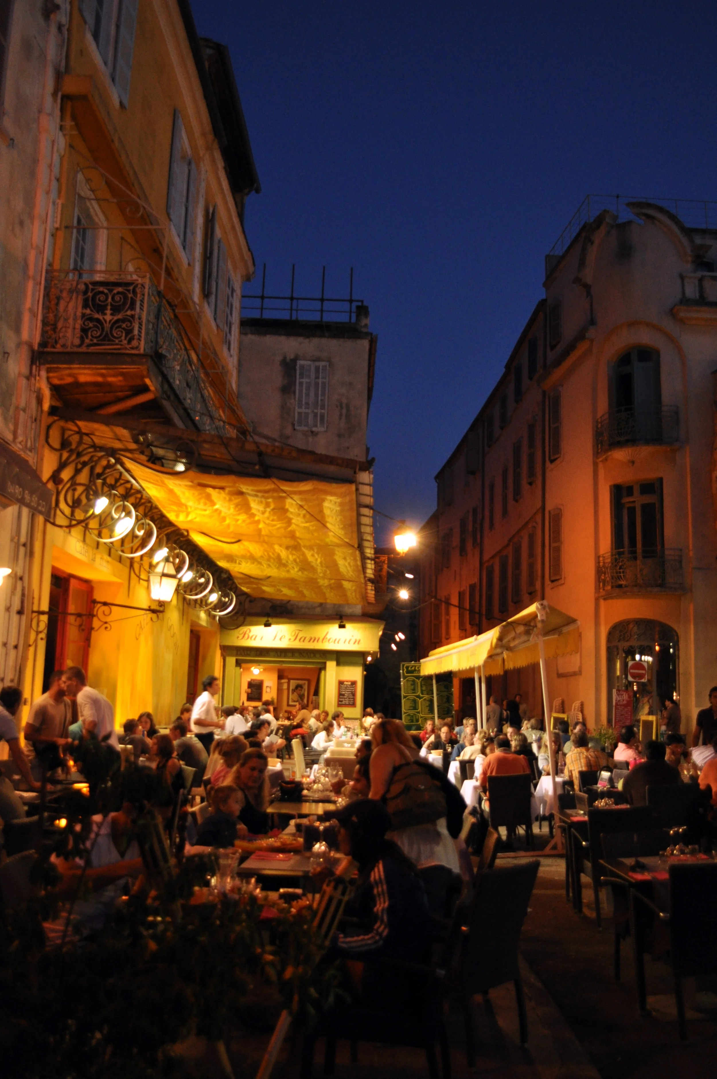 Cafe Terrace at Night (After Van Gogh)