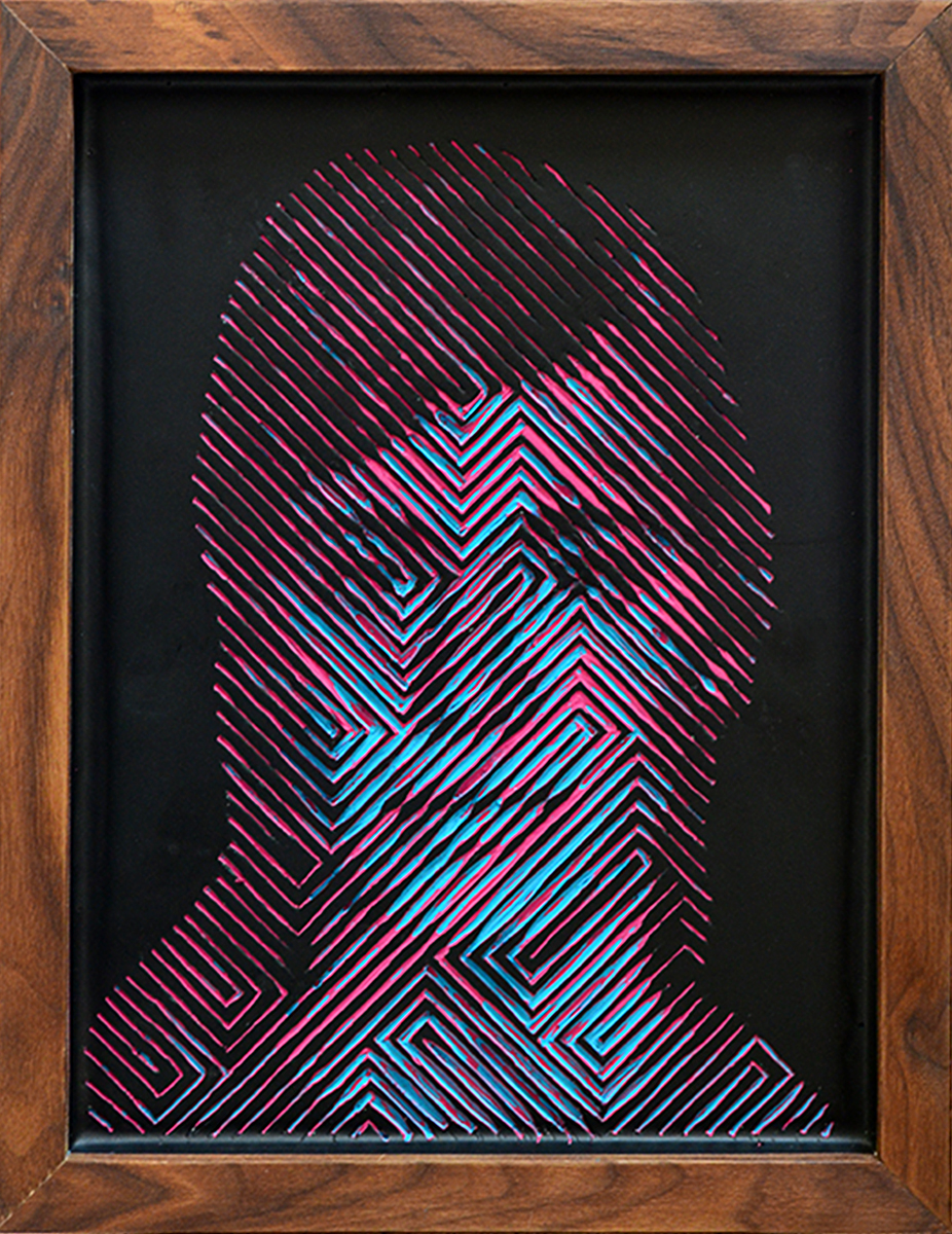 Untitled (Magenta, Cyan)