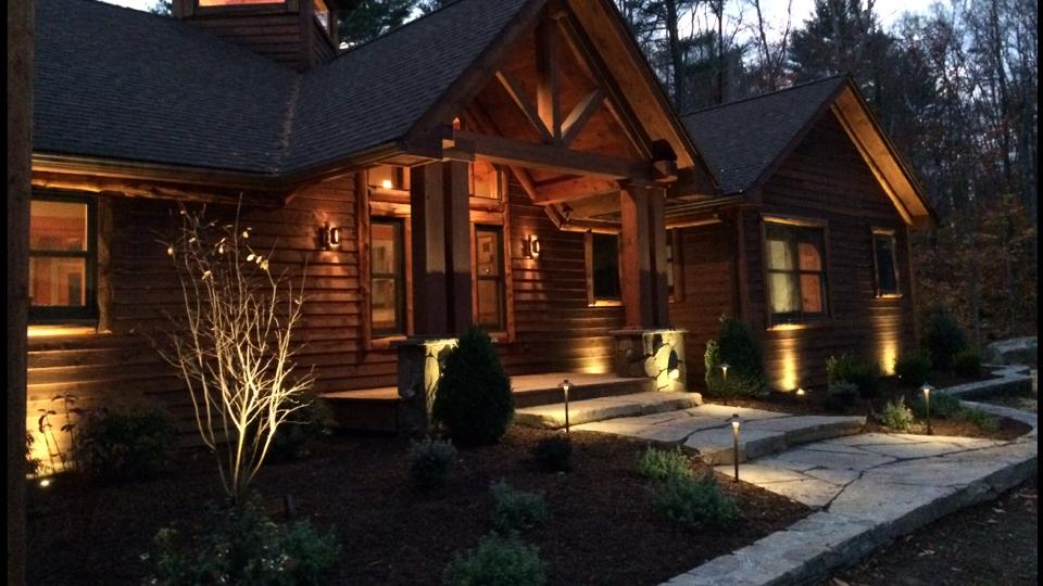Perfect Lighting For Your Outdoor Space, Log Cabin Outdoor Light Fixtures