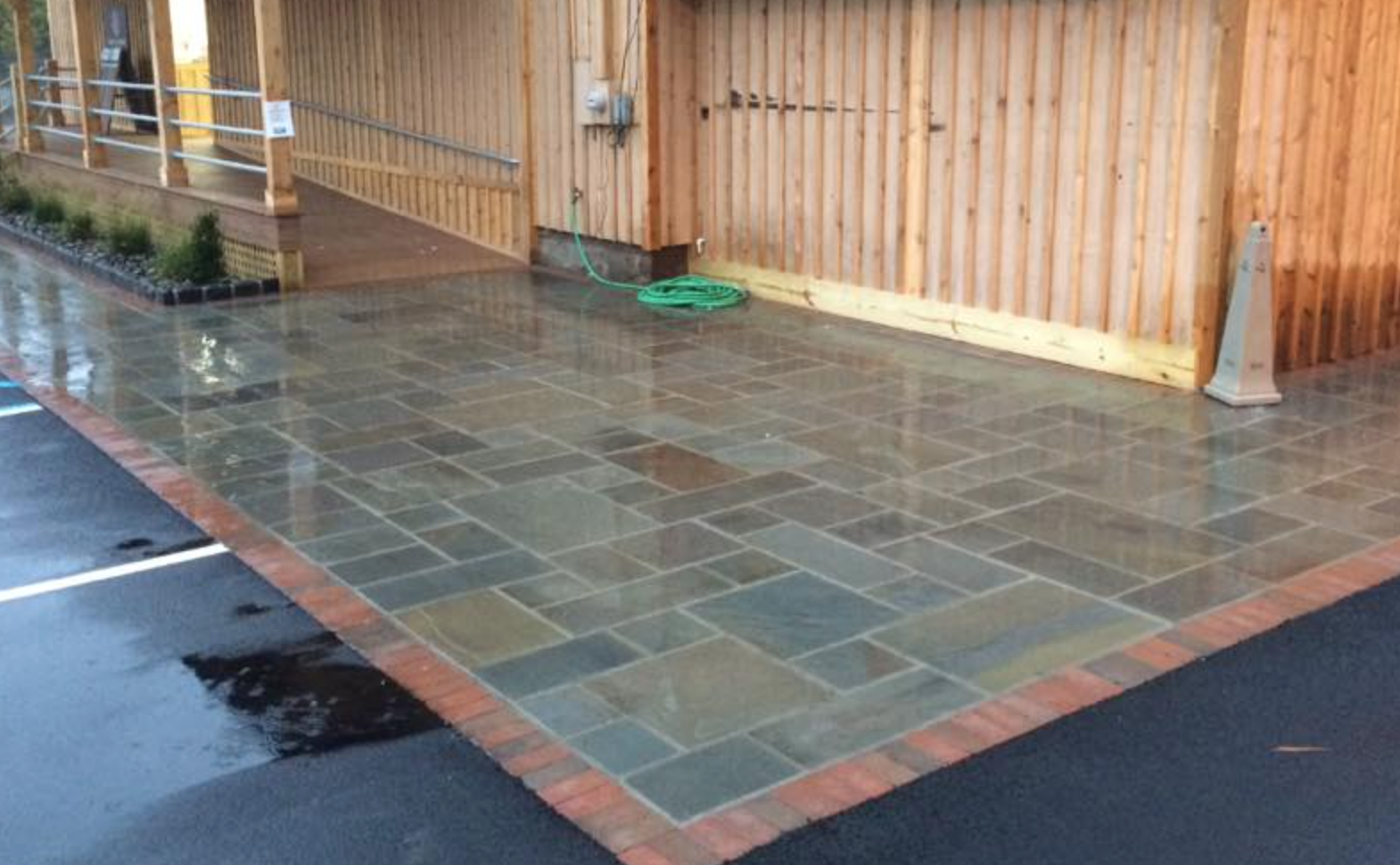 Blueston patio landscaping ideas in Warwick NY