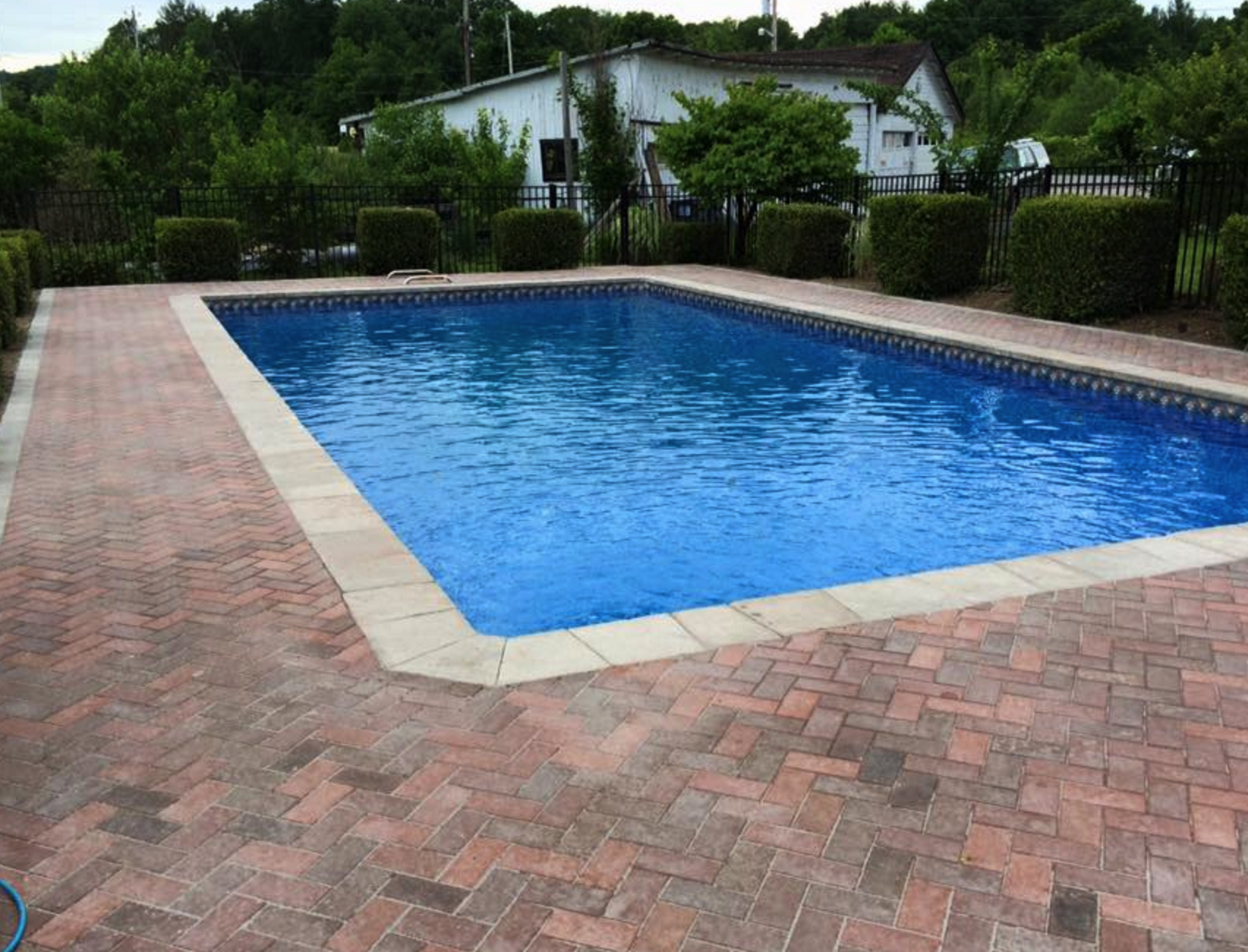 Bethel, New York custom patio with swimming pool
