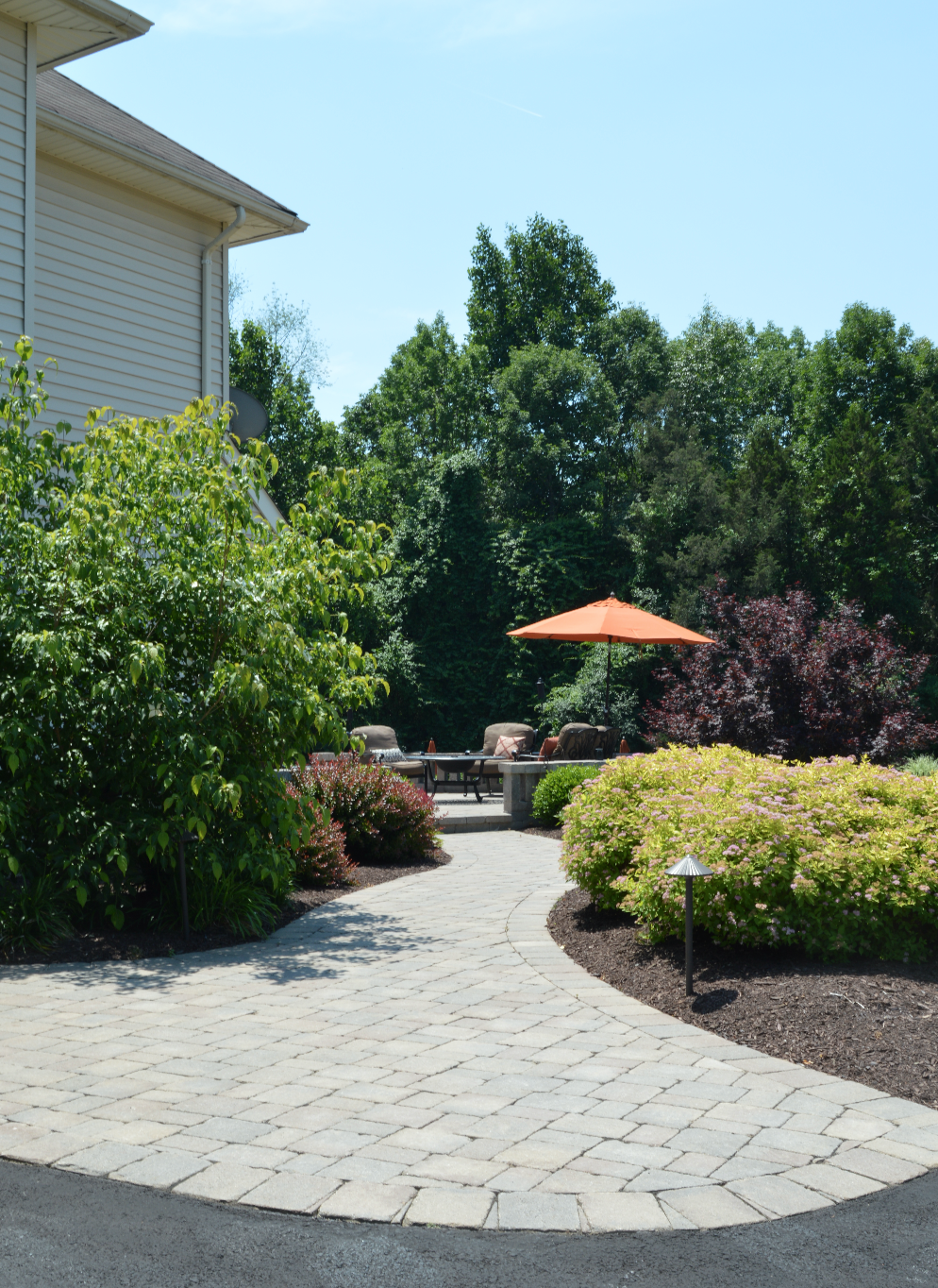 Grand Entrance Warwick, NYLandworx of NY Landscape Design and Build Goshen NY Hudson