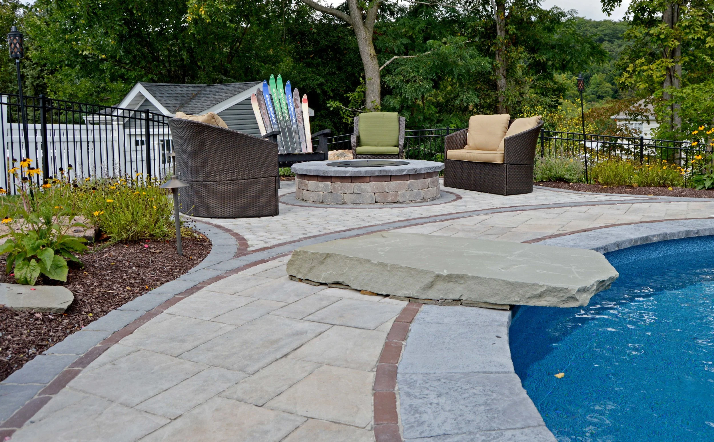 driveway with pavers in Goshen, NY