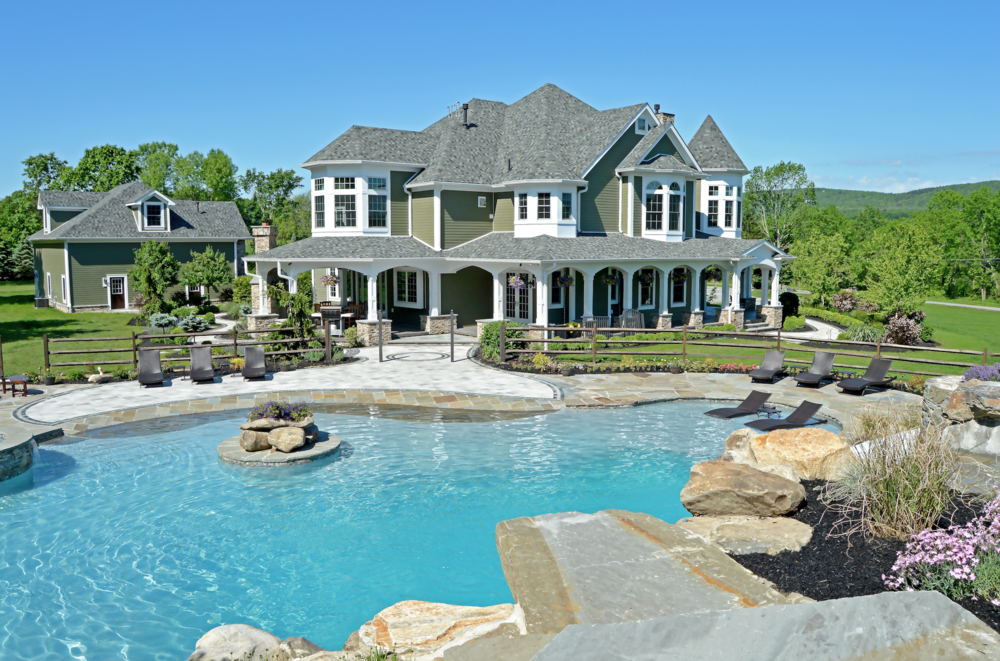 Creating a Dramatic Swimming Pool Design With These 3 Ideas in Warwick and Chester, NY