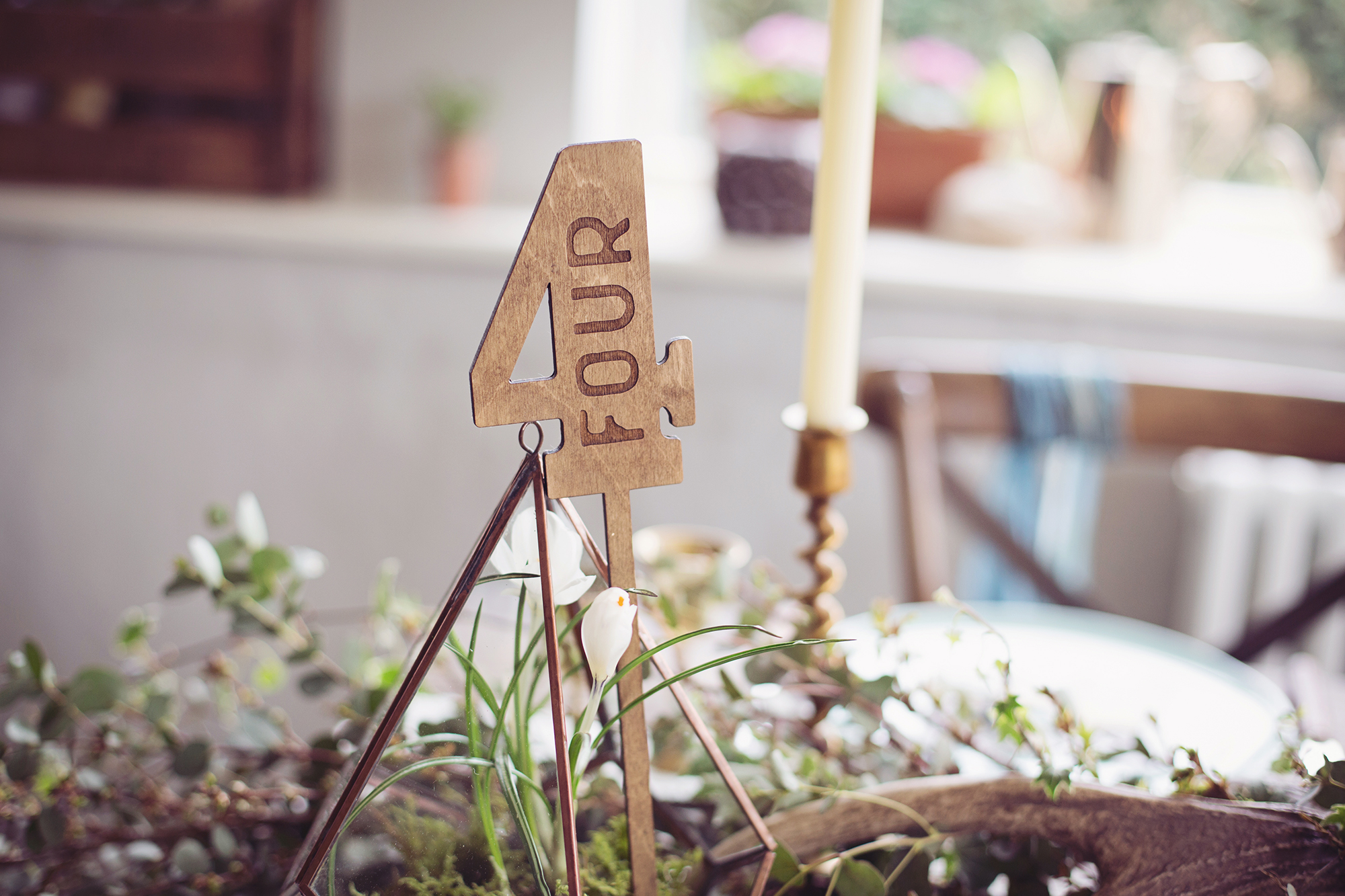 laser cut table numbers