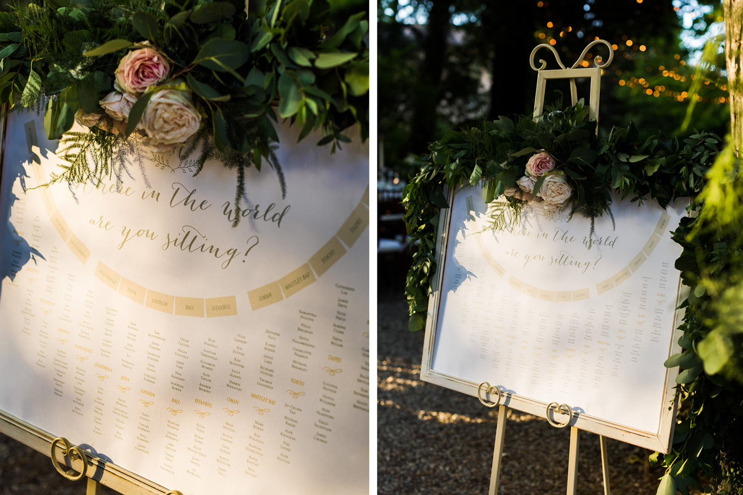 Table Plan Borgo Stomennano