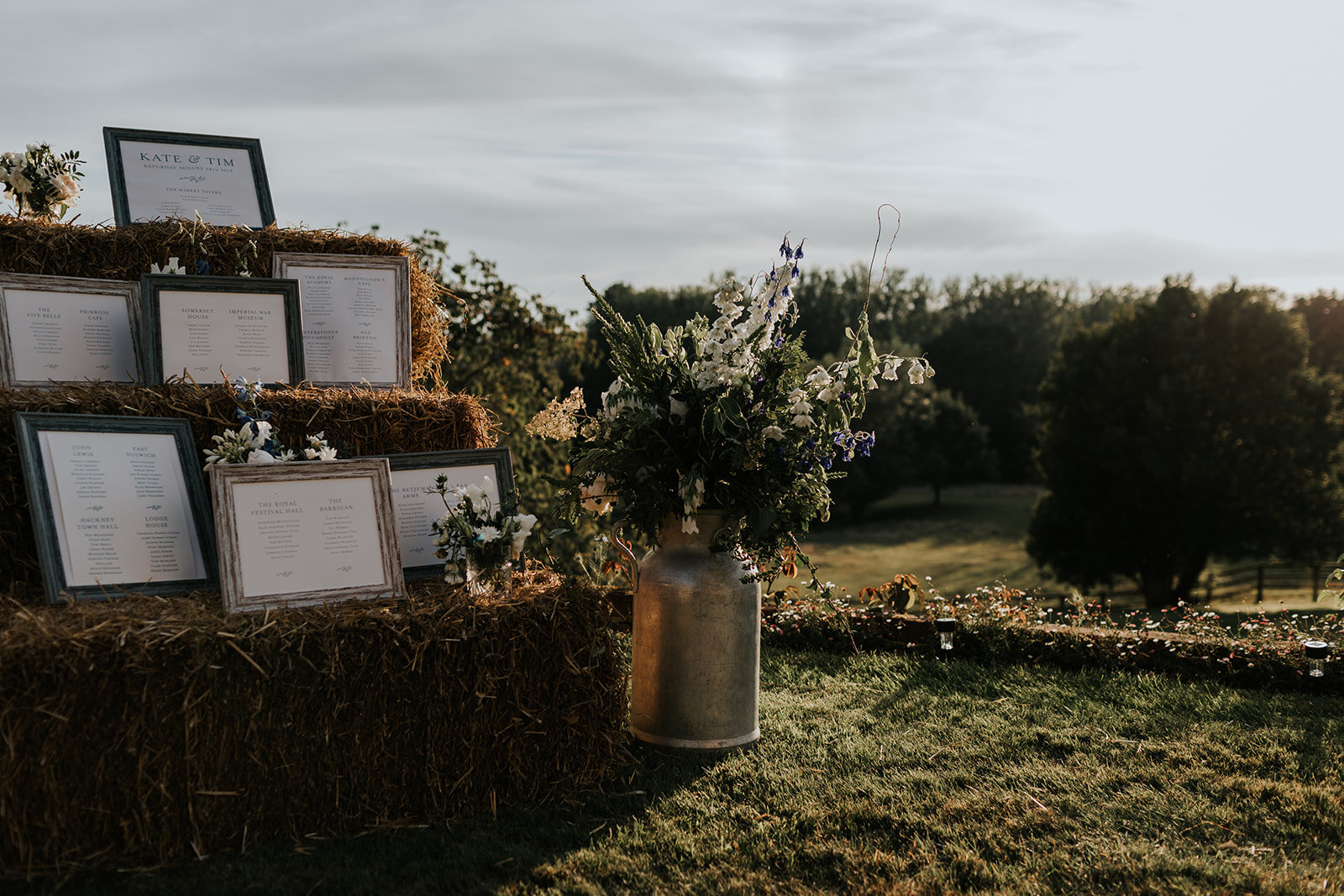 Table Plan in individual frames