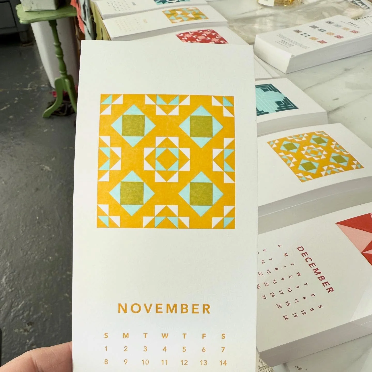 The overlay on this month is really fun, love how the chartreuse color came about!