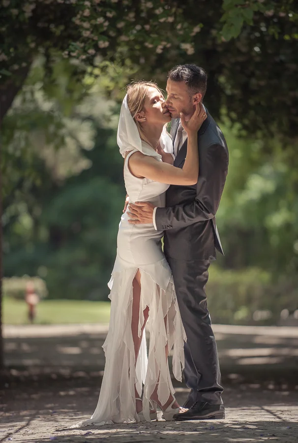 92_After_wedding_in_Athens_Zapeio_bridal_kiss.jpg