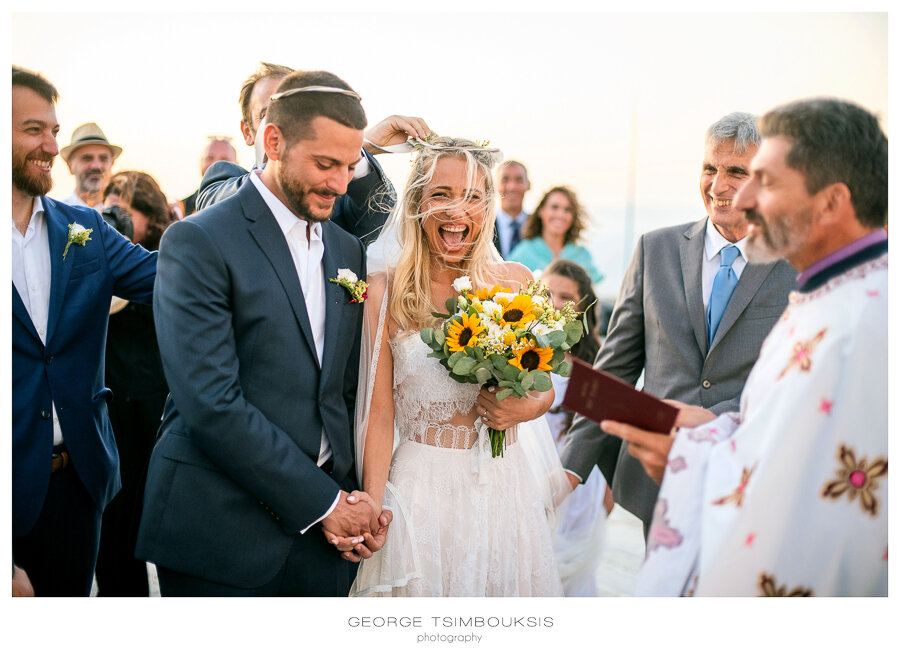 67_Wedding in Serifos bride and groom reaction.JPG