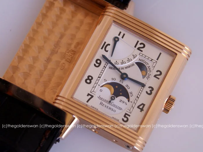 Jaeger LeCoultre Reverso Sun Moon in 18K Gold...
