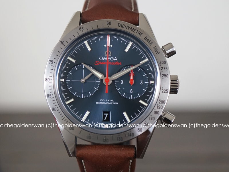 speedmaster 57 blue