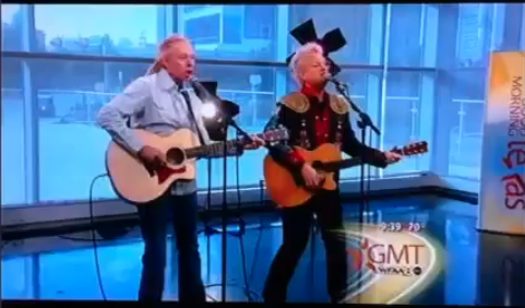 Jimmy and Dave Burris on Good Morning Texas. Dallas, TX