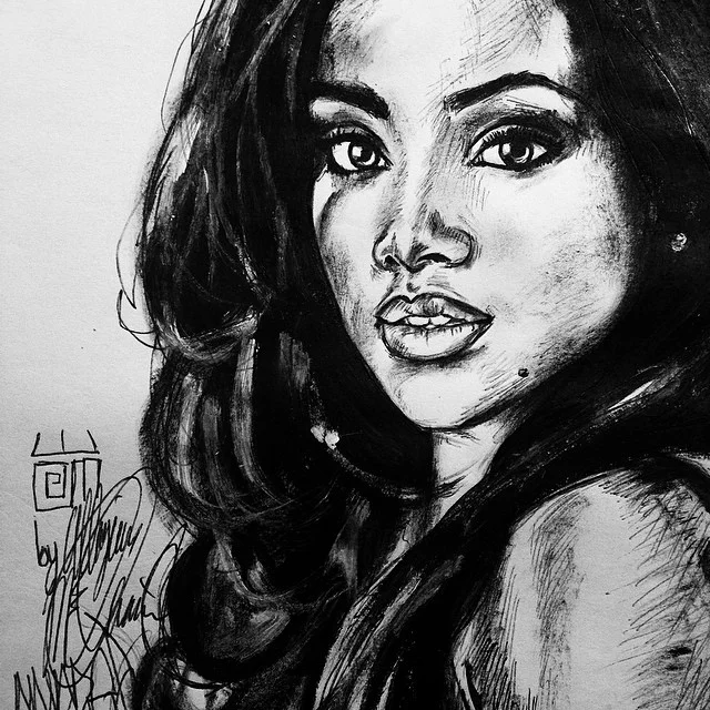 "Meagan Tandy Sketch" by Alloyius Mcilwaine