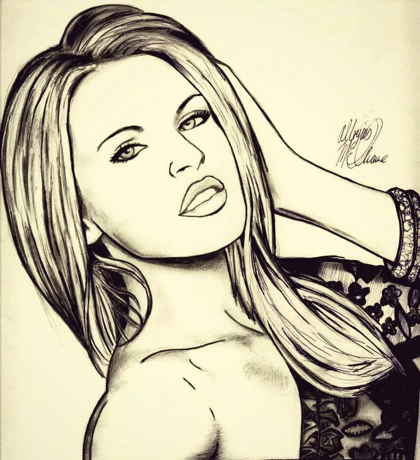 "Laura McAuley Sketch" by Alloyius Mcilwaine