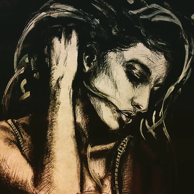 Untitled Portrait Sketch by Alloyius Mcilwaine