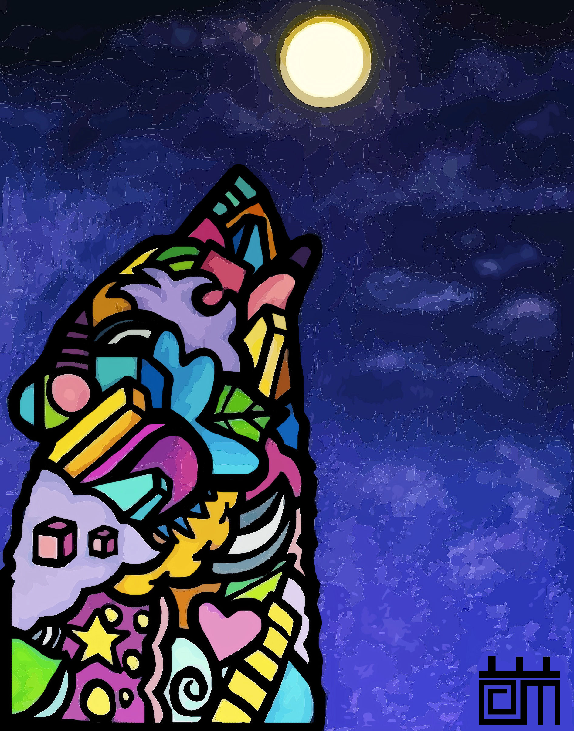 "Howl At The Moon" by Alloyius Mcilwaine