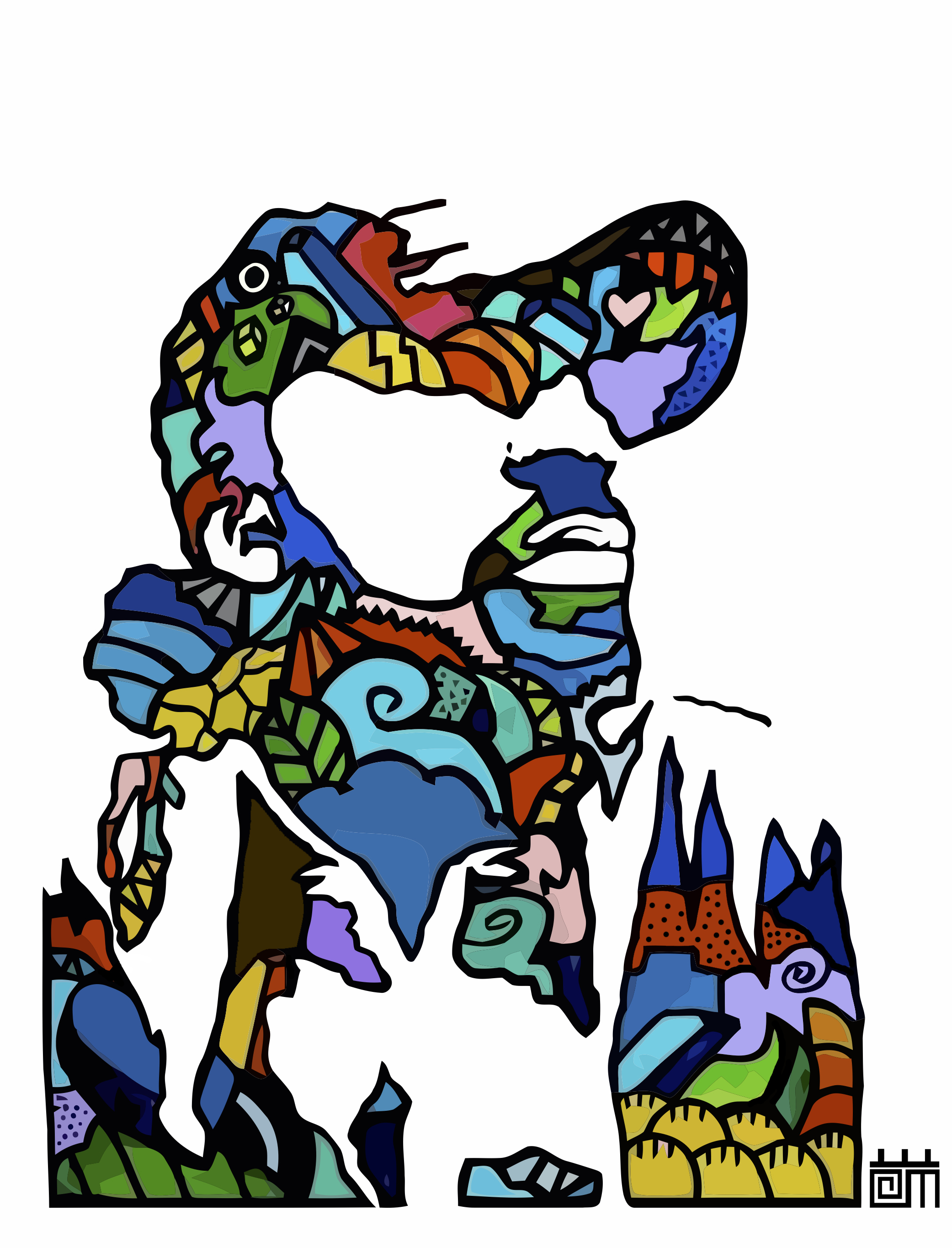 "Self-Portrait" by Alloyius Mcilwaine