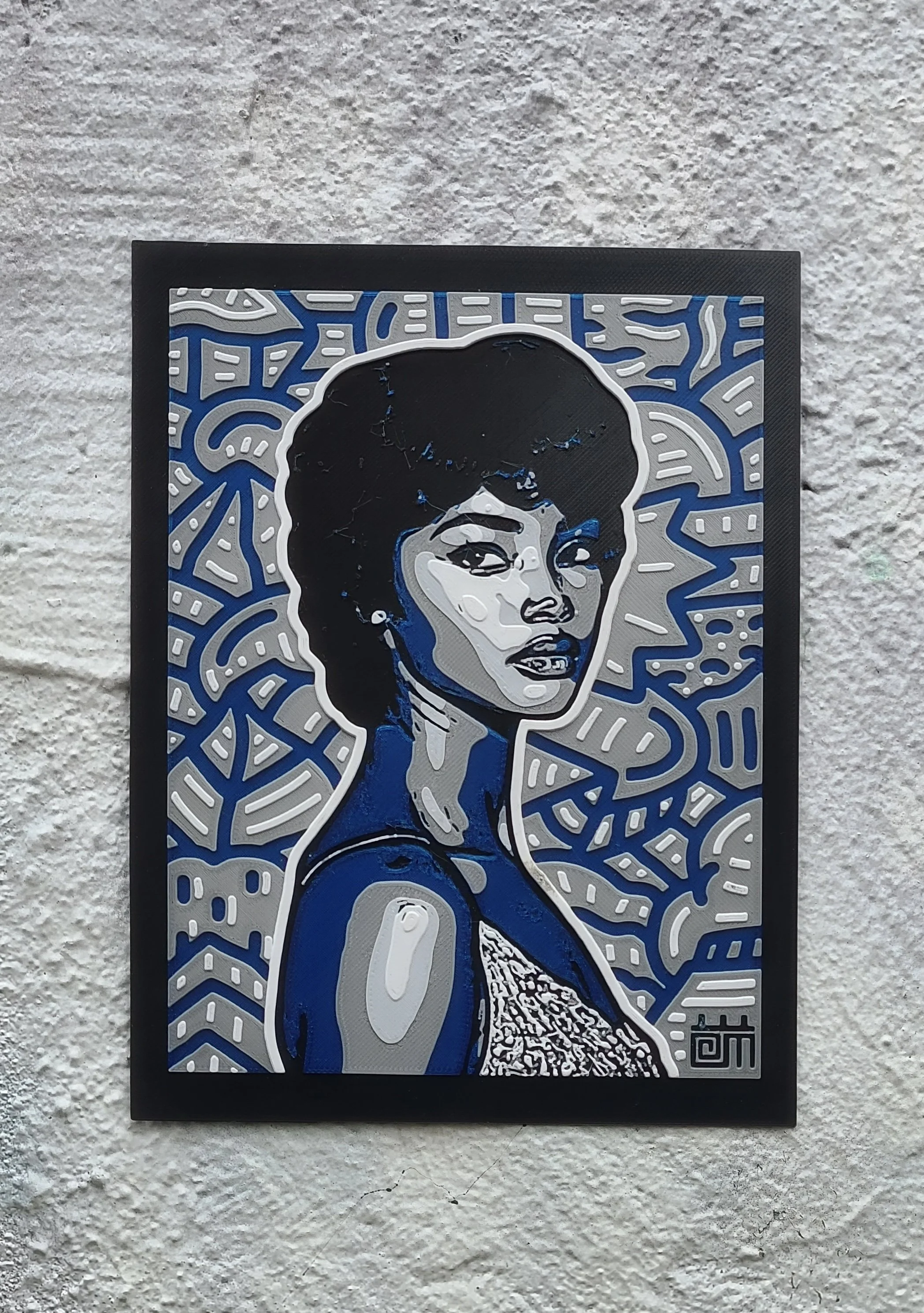 Cultures By Dezign - Paris Muse (3-D Printed Street Art)