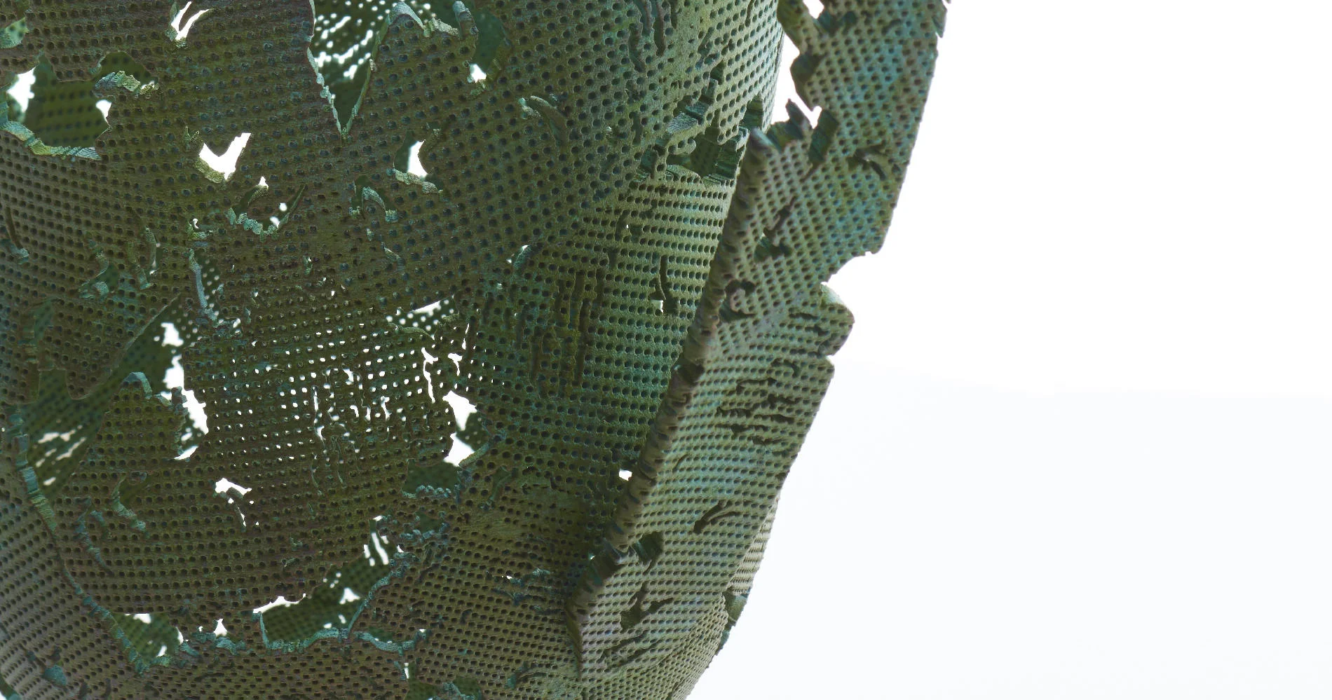Aphrodite, 2016 (detail of Aphrodite's face)