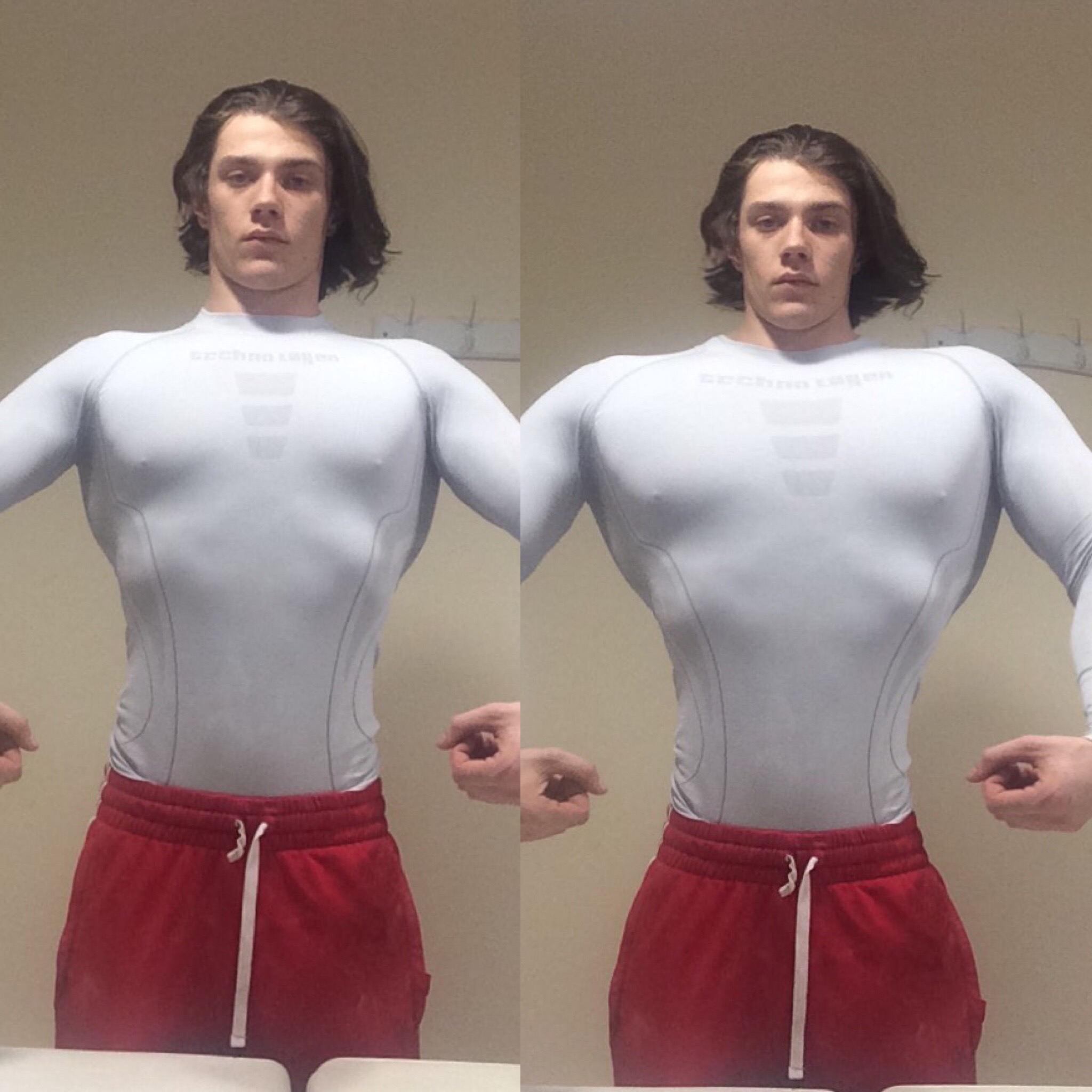 “ The 5 minute transformation” guess I can stop lifting now everyone will think I'm massif on insta!