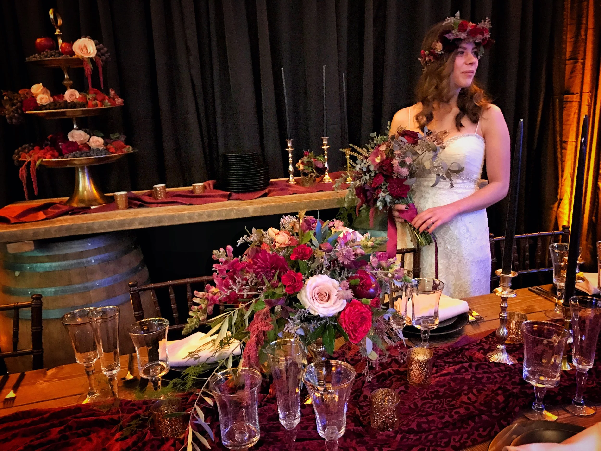 Redding CA Florist • Velours Floral Designs • Redding Bridal Show