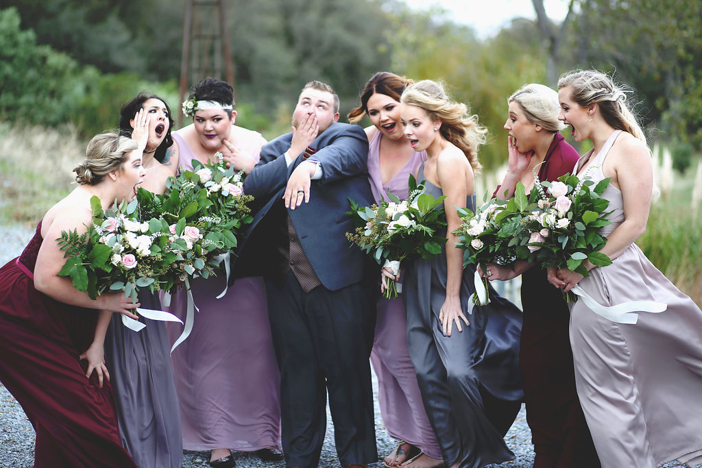 Loose Whimsical Bridesmaid Bouquet | Velours Designs | Redding, CA | Katelyn Parra Photography