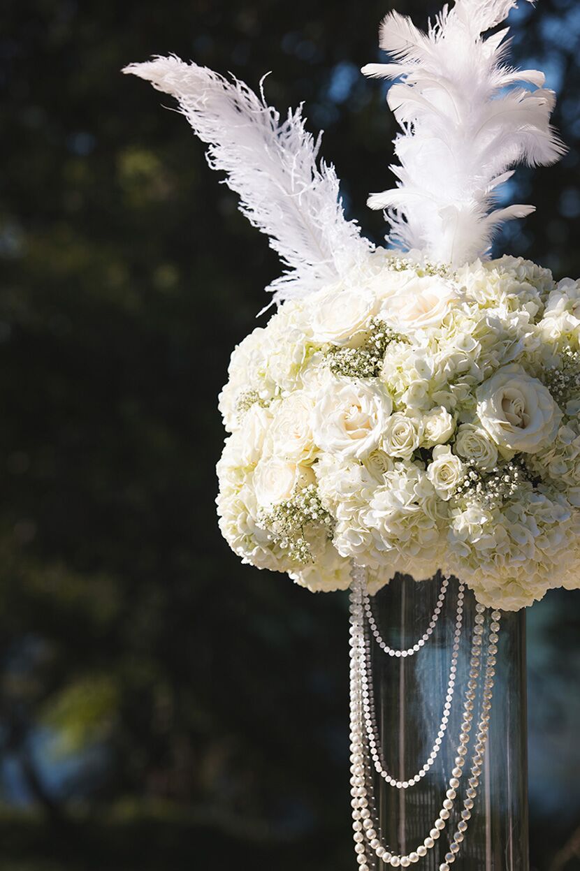 Great Gatsby Wedding | Velours Floral Design | Redding CA