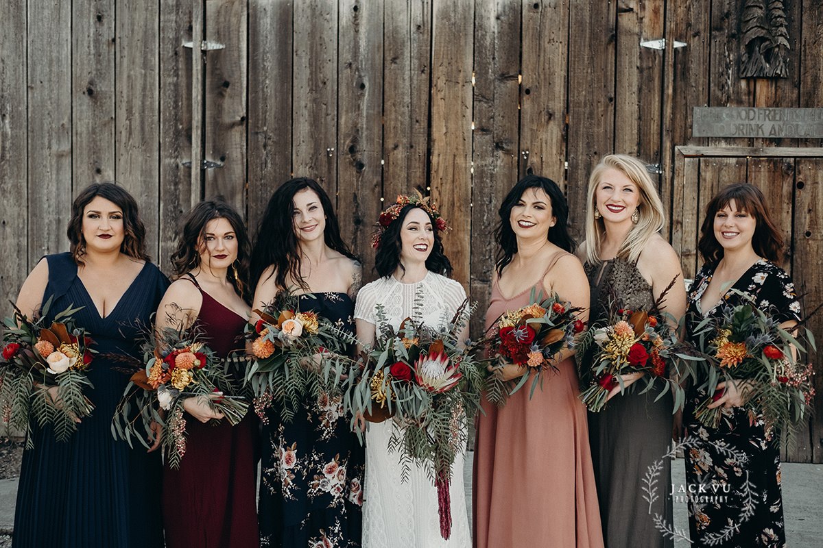 Rustic Bohemian Wedding | Velours Floral Designs | Jack Vu Photography