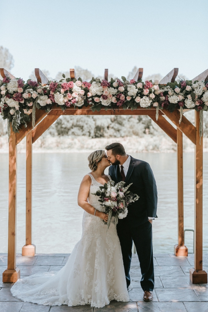 Sacramento River Wedding | Velours Designs