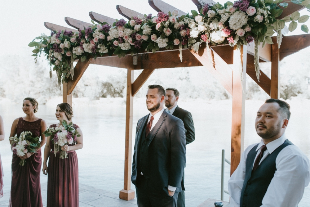 Sacramento River Wedding | Velours Designs