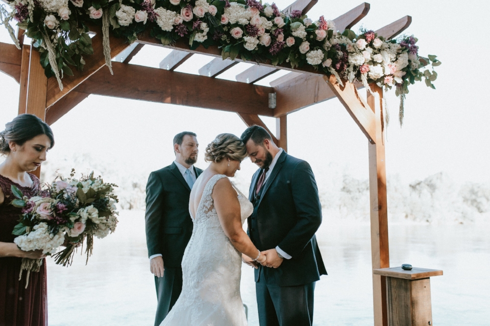 Sacramento River Wedding | Velours Designs