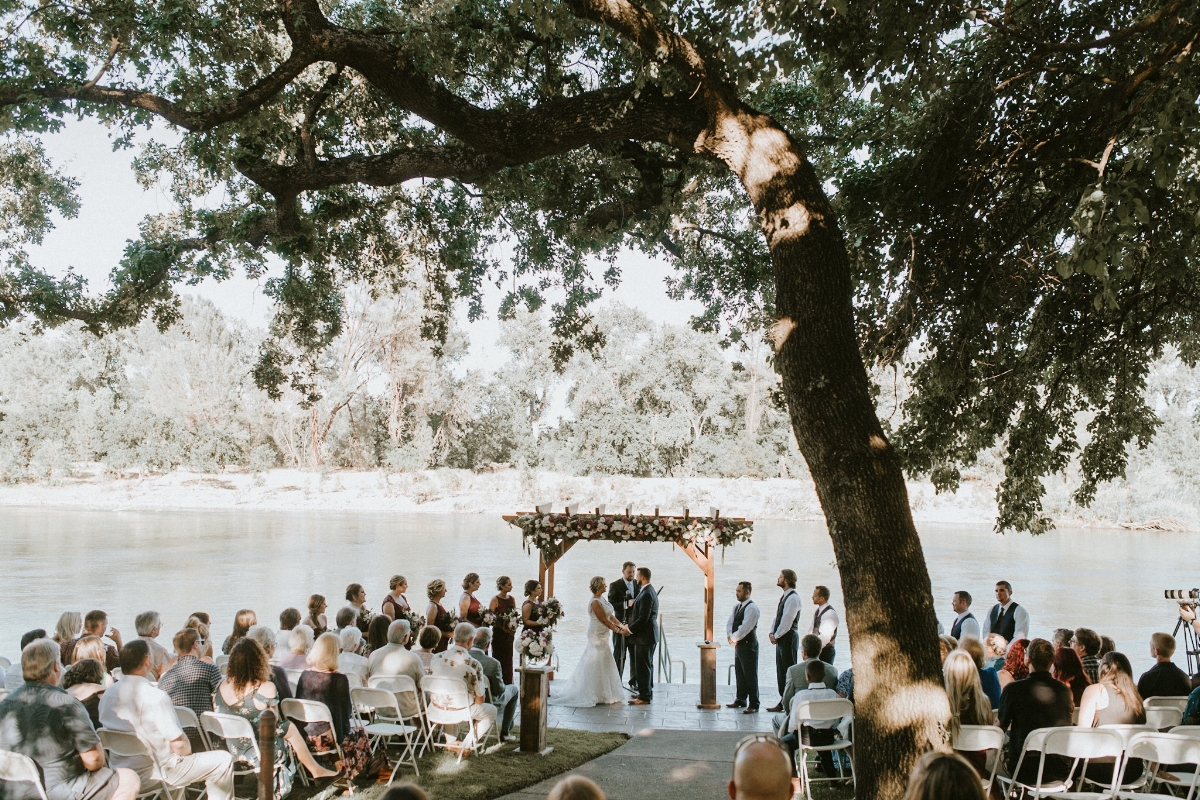 Sacramento River Wedding | Velours Designs