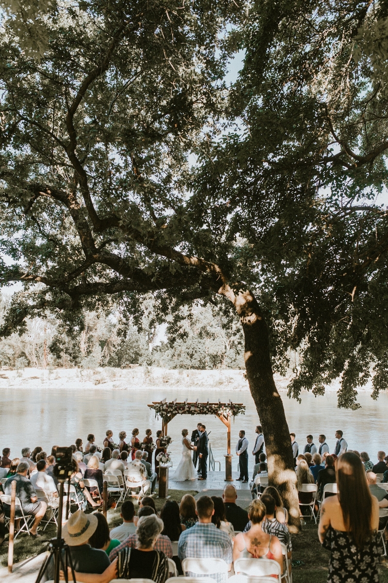 Sacramento River Wedding | Velours Designs