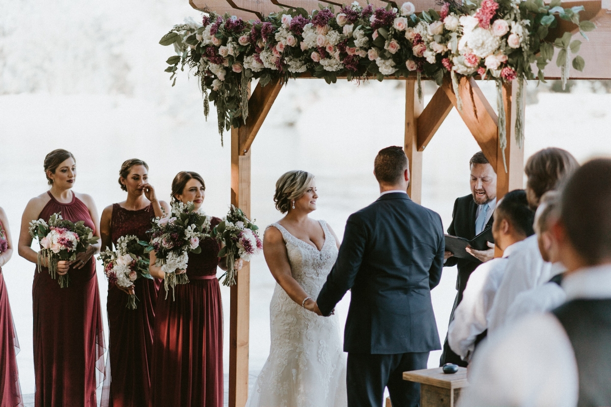 Sacramento River Wedding | Velours Designs