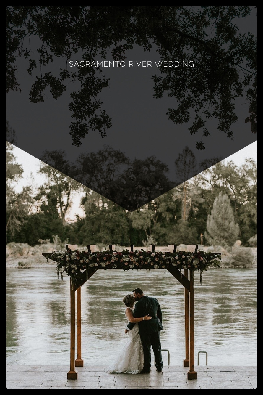 Sacramento River Wedding | Velours Designs