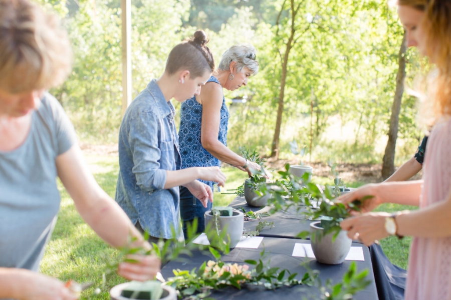 Velours Designs Picinic Flower Workshop