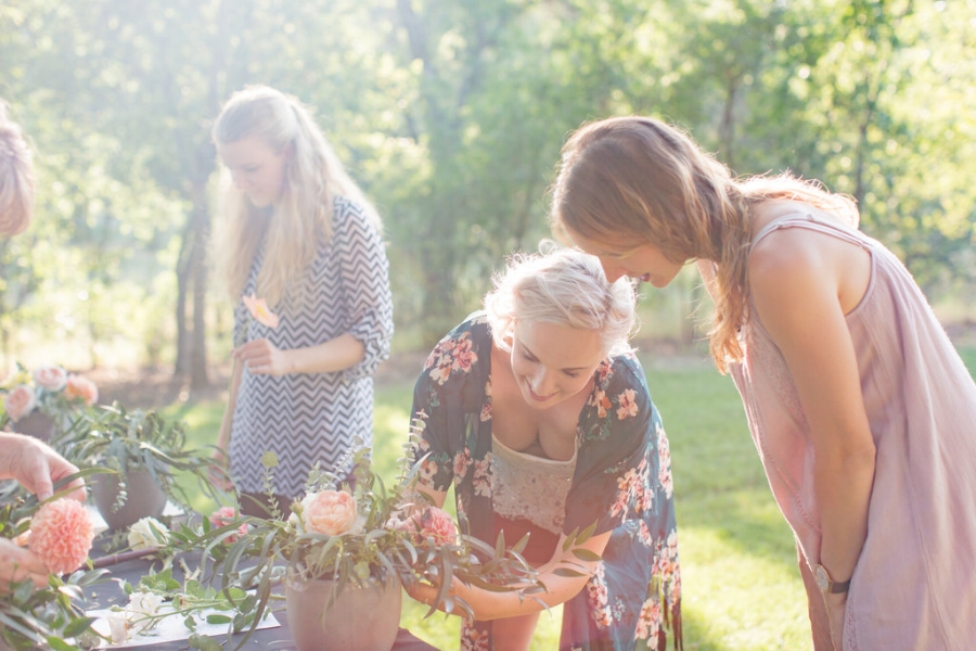 Velours Designs Orchard Picinic Flower Workshop